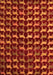 Abstract Orange Modern Rug, abs5401org