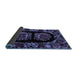 Sideview of Medallion Blue French Rug, abs5402blu