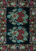 Medallion Light Blue French Rug, abs5403lblu