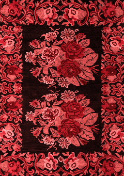 Medallion Red French Area Rugs