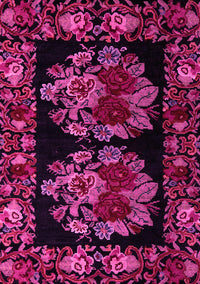 Medallion Pink French Rug, abs5403pnk