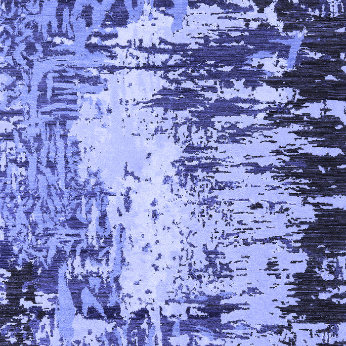 Machine Washable Abstract Blue Modern Rug, wshabs5404blu