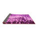 Sideview of Abstract Pink Modern Rug, abs5404pnk