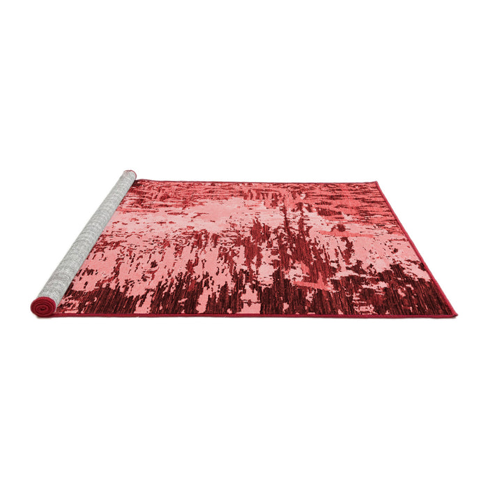 Modern Red Washable Rugs