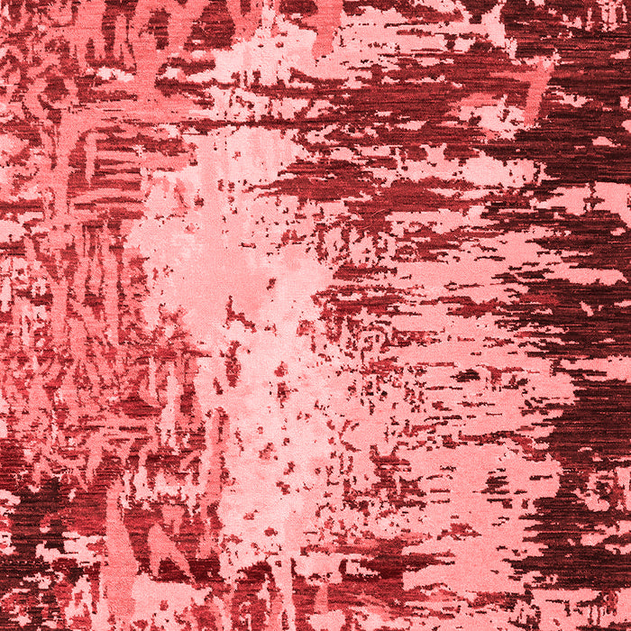 Abstract Red Modern Area Rugs