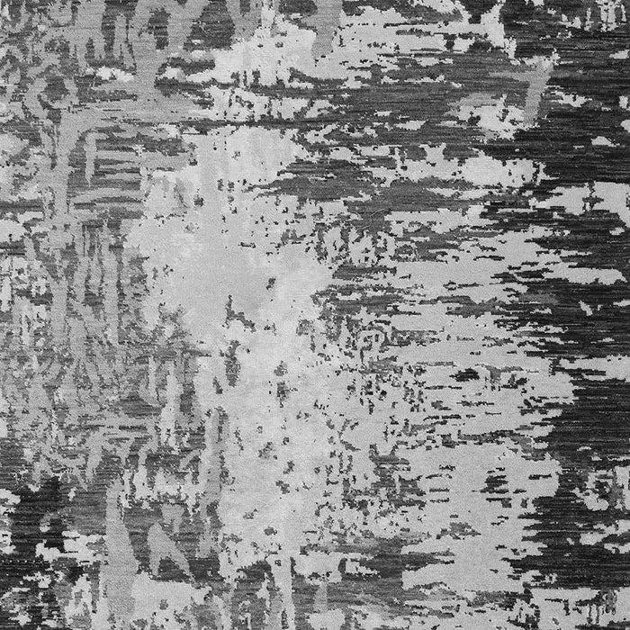 Machine Washable Abstract Gray Modern Rug, wshabs5404gry