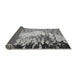 Sideview of Abstract Gray Modern Rug, abs5404gry