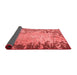 Abstract Red Modern Area Rugs