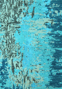 Abstract Light Blue Modern Rug, abs5405lblu