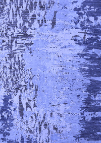 Abstract Blue Modern Rug, abs5405blu