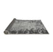 Sideview of Abstract Gray Modern Rug, abs5405gry