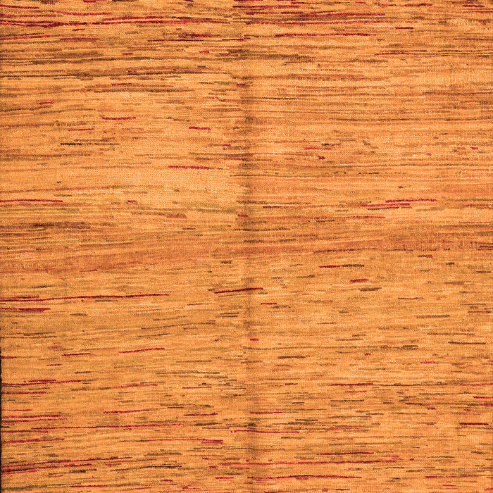Machine Washable Abstract Orange Modern Area Rugs, wshabs5406org