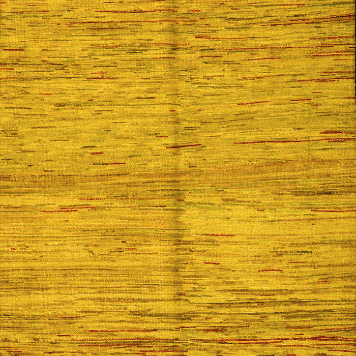 Machine Washable Abstract Yellow Modern Rug, wshabs5406yw
