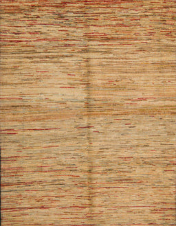 Machine Washable Abstract Orange Rug, wshabs5406