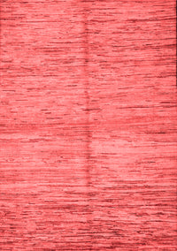 Abstract Red Modern Rug, abs5406red