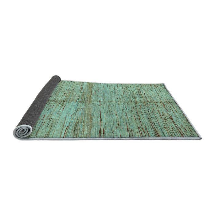 Sideview of Abstract Light Blue Modern Rug, abs5406lblu