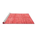 Modern Red Washable Rugs