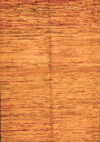 Abstract Orange Modern Rug, abs5406org