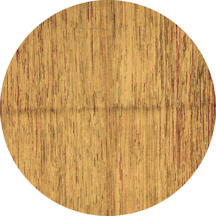 Round Abstract Brown Modern Rug, abs5406brn