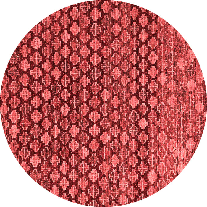 Machine Washable Abstract Red Modern Rug, wshabs5408red