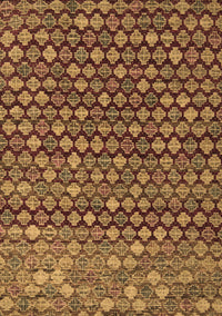 Abstract Brown Modern Rug, abs5408brn