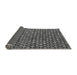 Sideview of Abstract Gray Modern Rug, abs5408gry