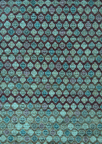 Abstract Light Blue Modern Rug, abs5408lblu