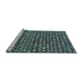 Sideview of Machine Washable Abstract Light Blue Modern Rug, wshabs5408lblu