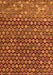 Abstract Orange Modern Rug, abs5408org