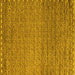 Square Abstract Yellow Modern Rug, abs5409yw