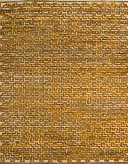 Abstract Yellow Modern Rug, abs5409
