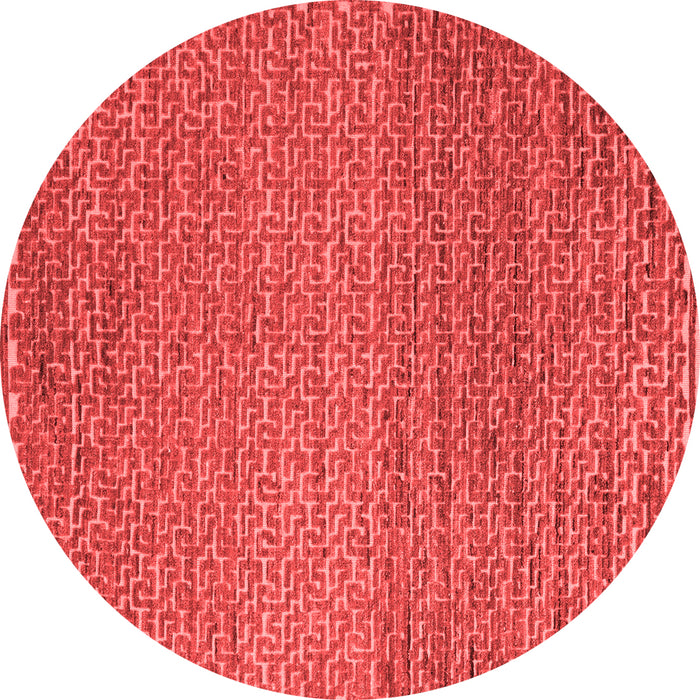 Machine Washable Abstract Red Modern Rug, wshabs5409red