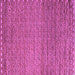 Square Abstract Purple Modern Rug, abs5409pur