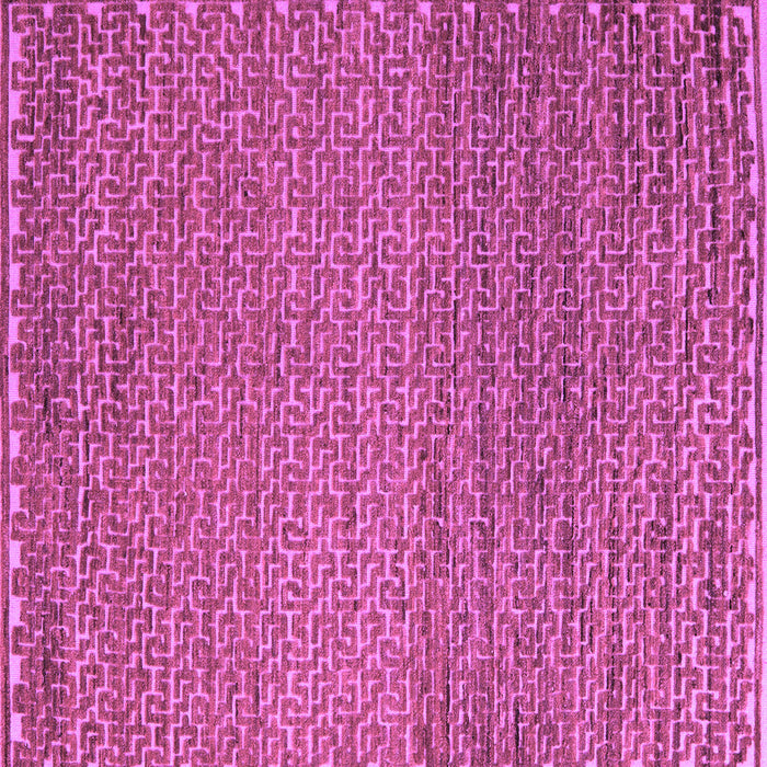 Square Machine Washable Abstract Purple Modern Area Rugs, wshabs5409pur
