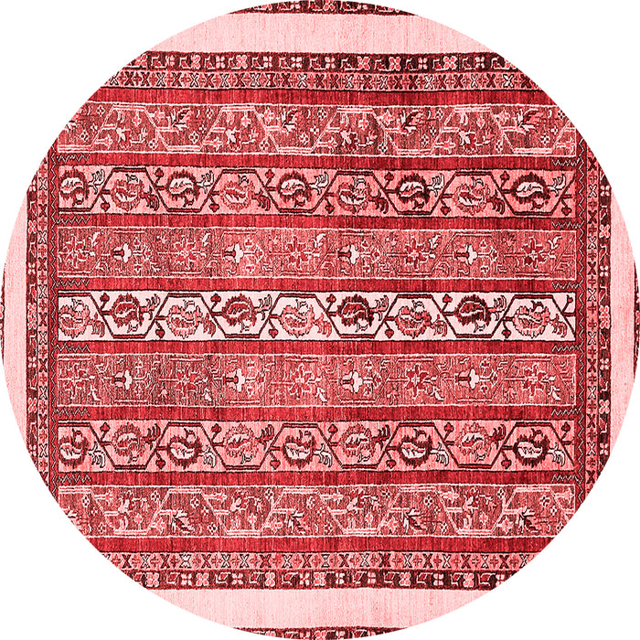 Machine Washable Abstract Red Modern Rug, wshabs540red