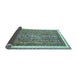 Sideview of Abstract Light Blue Modern Rug, abs540lblu