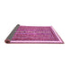 Sideview of Abstract Pink Modern Rug, abs540pnk