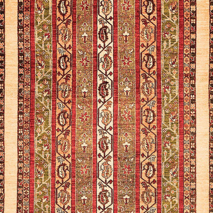 Machine Washable Abstract Orange Modern Area Rugs, wshabs540org