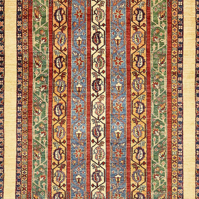 Machine Washable Abstract Fire Brick Red Rug, wshabs540