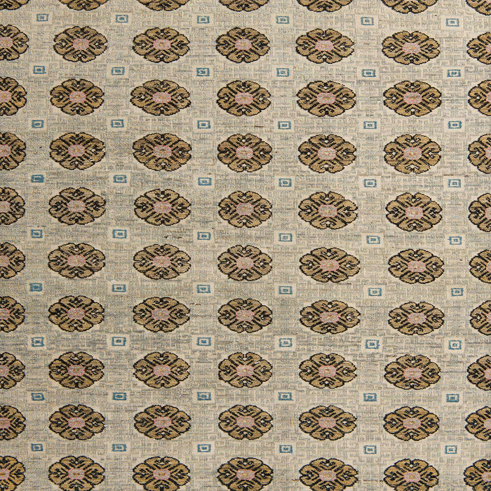 Square Abstract Brown Modern Rug, abs5410