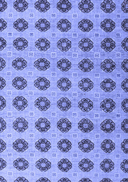 Abstract Blue Modern Rug, abs5410blu