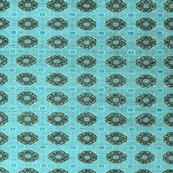 Square Abstract Light Blue Modern Rug, abs5410lblu