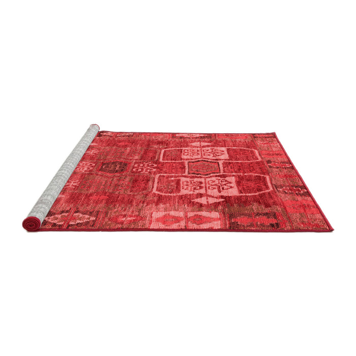 Modern Red Washable Rugs