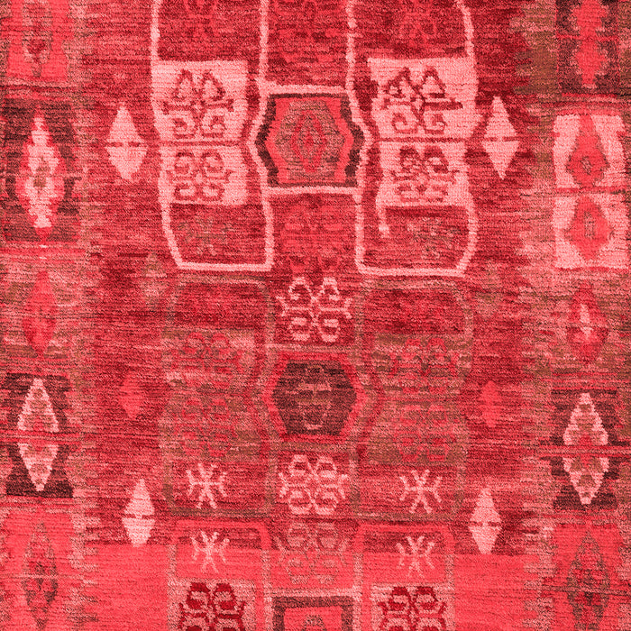 Abstract Red Modern Area Rugs