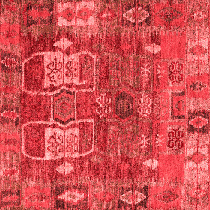 Abstract Red Modern Rug, abs5411red