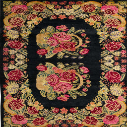 Square Machine Washable Abstract Cinnamon Brown Rug, wshabs5412