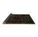 Sideview of Persian Brown Bohemian Rug, abs5413brn