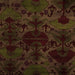 Square Persian Orange Bohemian Rug, abs5413org