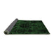 Sideview of Persian Emerald Green Bohemian Rug, abs5413emgrn