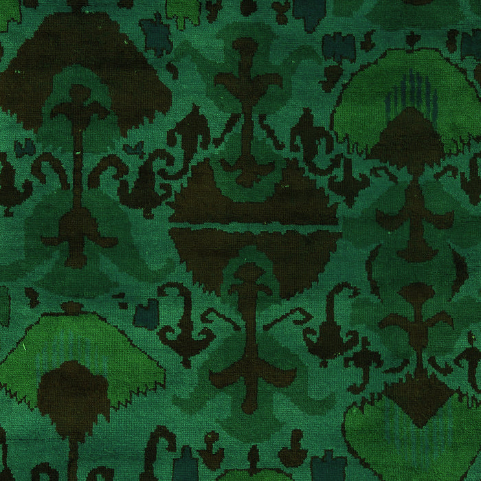 Persian Green Bohemian Rug, abs5413grn